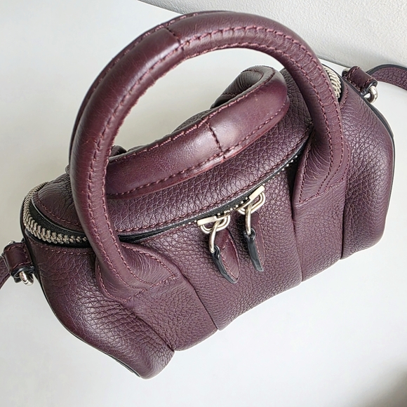 Alexander Wang Mini Rockie Satchel Dark Red - Picture 9 of 16
